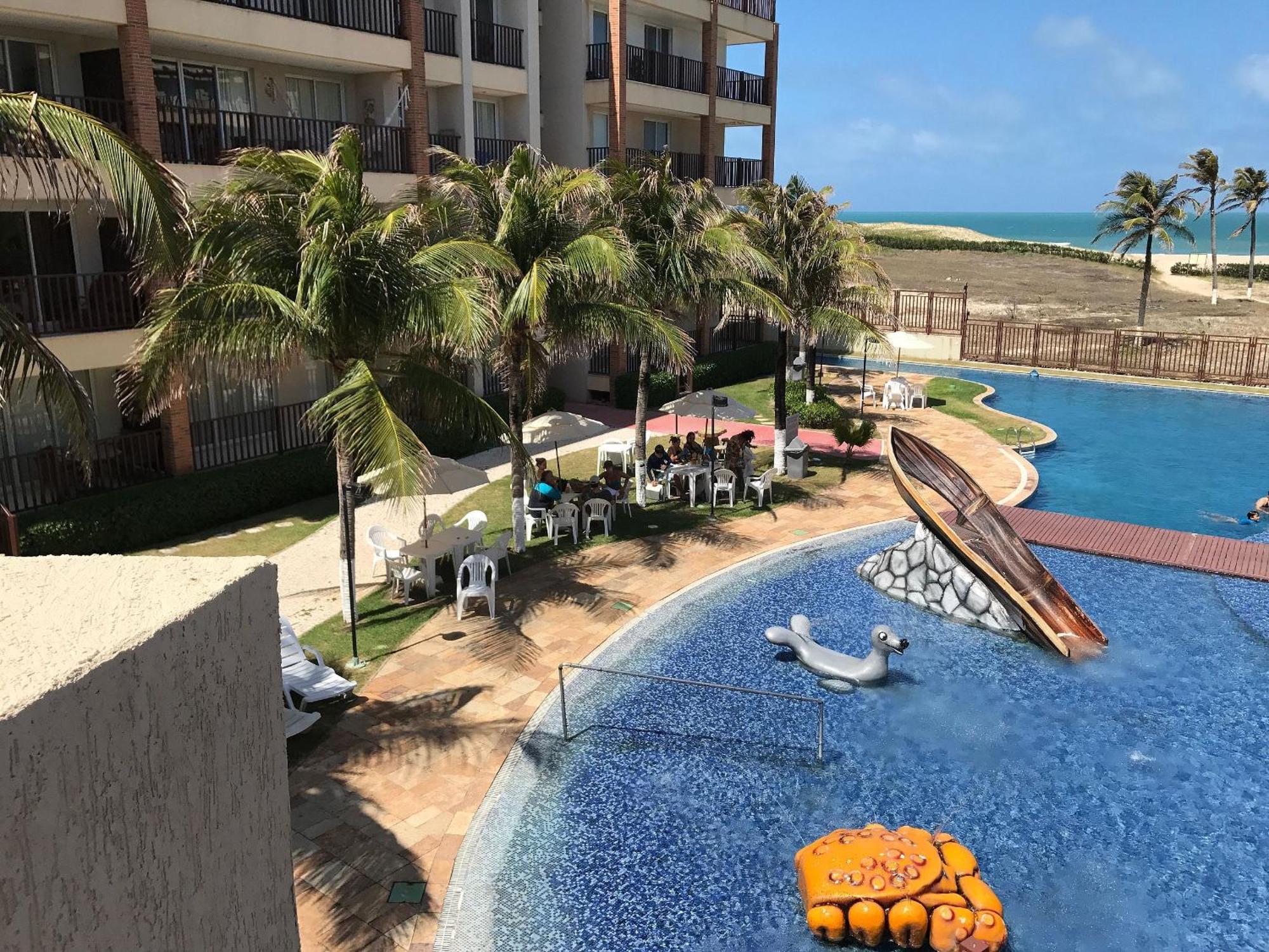 Beach Living, Frente Mar, Vizinho Ao B Park Aquiraz Dış mekan fotoğraf